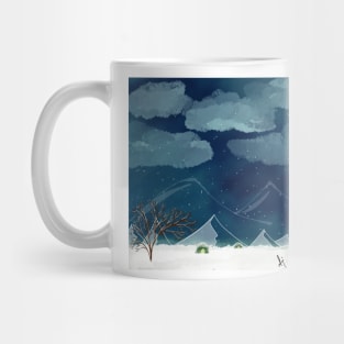 Mountain Snow Mug